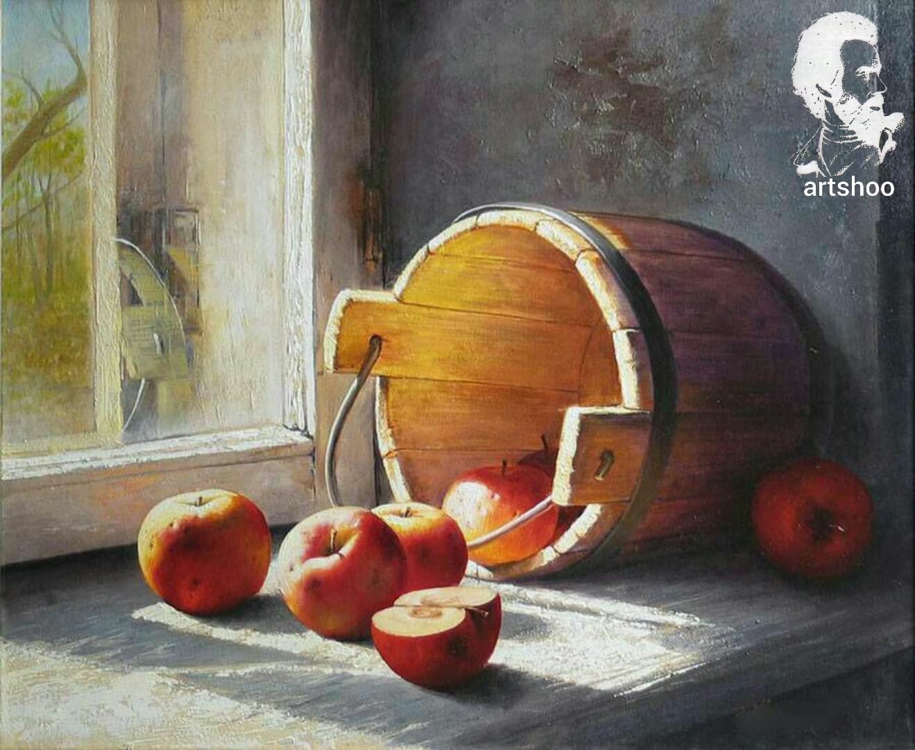 آموزش نقاشی رنگ روغن